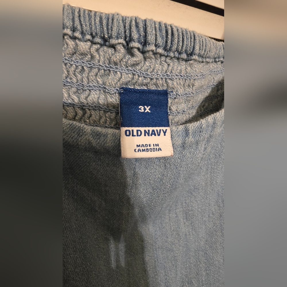 Old Navy Light Blue Denim Dress - Picture 6 of 6
